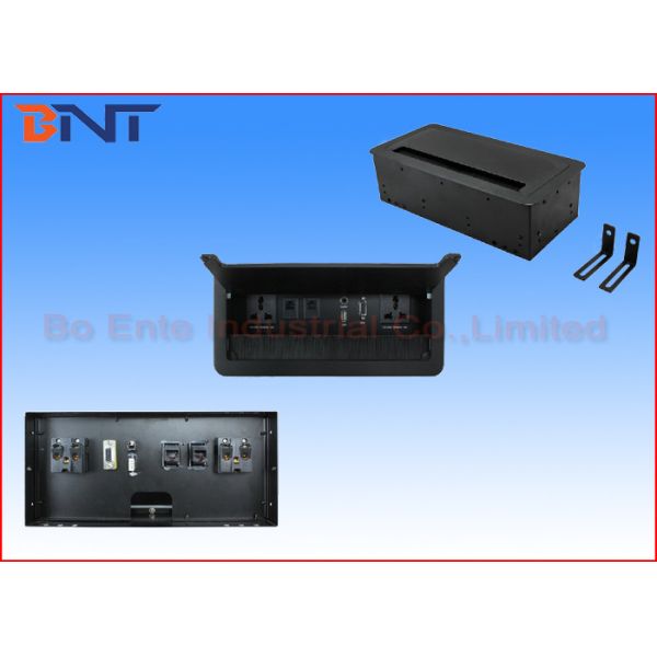 Manual Flip Up Power Outlet , Compact Table Top Electrical Outlets