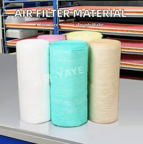 0.3um Hepa Filter Material Roll Hvac Filter Media Roll 100X200X30cm