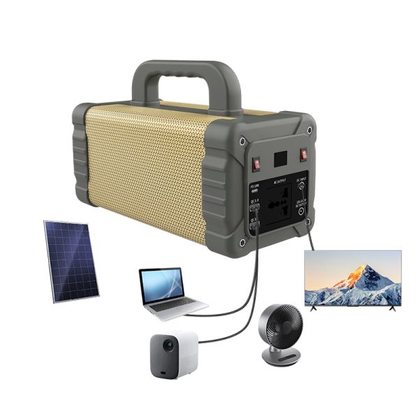 300W Portable Battery Power Station With MPPT Controller For Outdoor Adventures