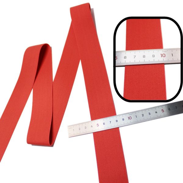 Orange Underwear Elastic Band 4cm Nylon Webbing Pantone Color