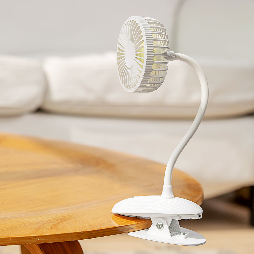 Electric Hand Fan Battery Charging USB Rechargeable Desk Cooling Table Winding Machine Small Cooler Wholesale Mini Clip Fans