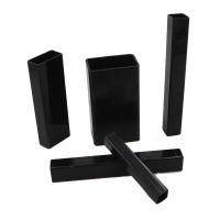 Tubo galvanizado 8.2m quadrado preto do quadrado do comprimento da tubulação do metal de ERW