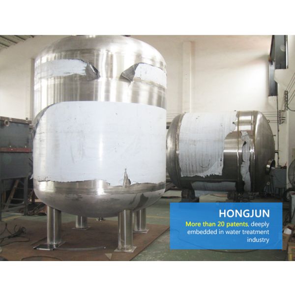 8mm Wall Thickness Storage Tank for DN100 Water Outlet in Sturdy Construction