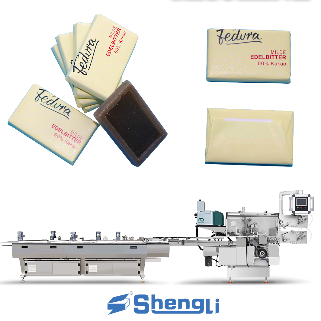 200ppm-300ppm Chocolate Wrapping Machine Chocolate Envelope Wrapping Machine