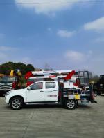 ISUZU Bouteille hydraulique de travail de levage aérien, camion de travail aérien de type pick-up