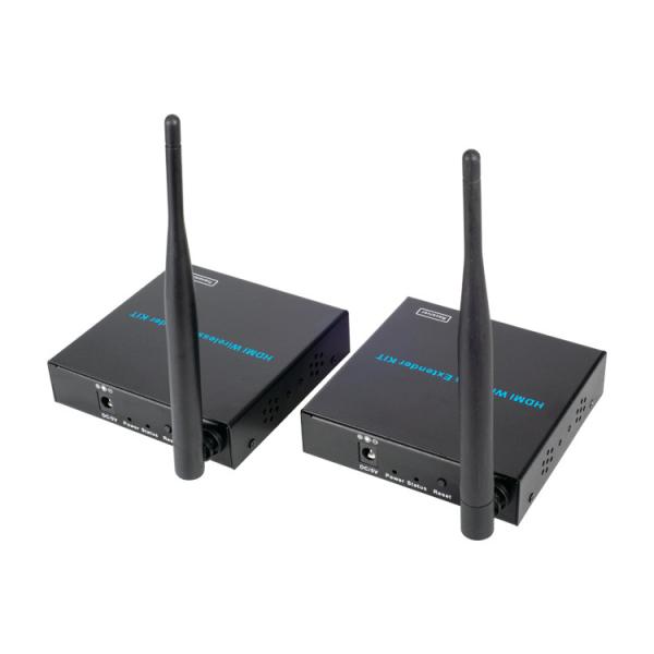 Black 100M 60HZ 5.8GHz HDMI Wireless Extender