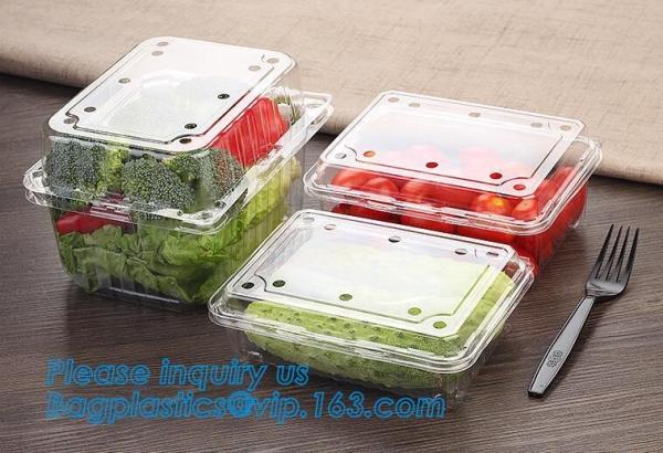 Blister Packaging Food Container,Disposable Blister Fruit Salad Container,Plastic blister fruit box / container / fruit