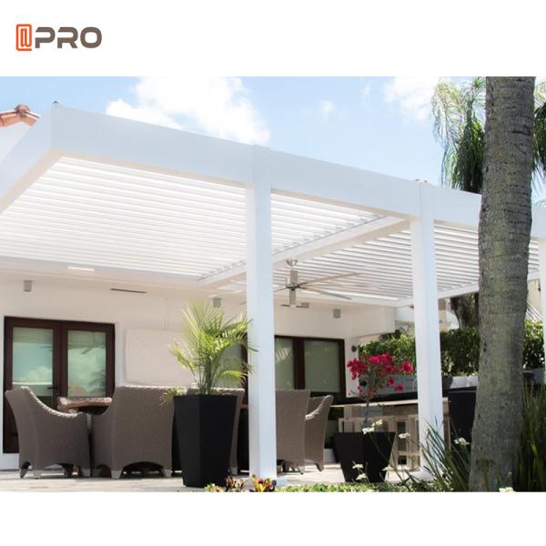 3x6m Modern Aluminum Pergola Backyard Patio Louvered Roof