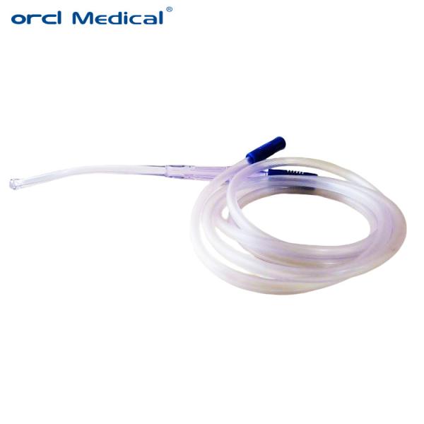 Latex-Free Disposable Sterile Yankauer Suction Set 1.8M-3.6M Sizes With CE Certified Ideal For OR & Emergency Airway Suction