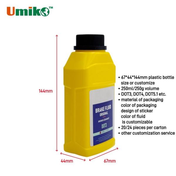 Premium Quality DOT3 Full Synthetic Brake Fluid for Motorcycle and Automotive Use