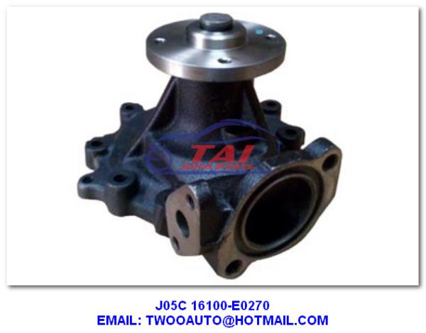 EK100 16100-3122 Water Pump, HINO Ek100 Water Pump 16100-3122 For Truck Spar Parts