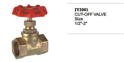 Forged Brass Gate Valves Wheel Hand  1/2 In - 2 In Female Thread Cut Off Valves