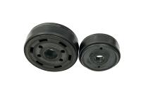 pistão de choque negro com tratamento a vapor para absorção de choque superior