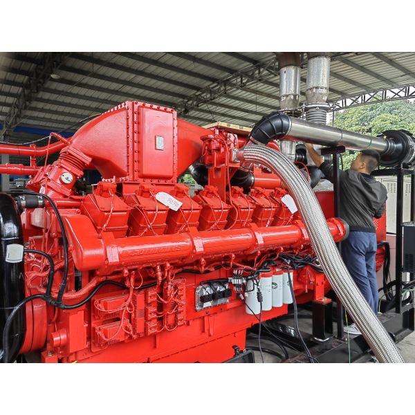Natural Gas Generator Custom 500kw 625kw LPG LNG Natural Gas Genset Biogas Electric Power for Power Plant