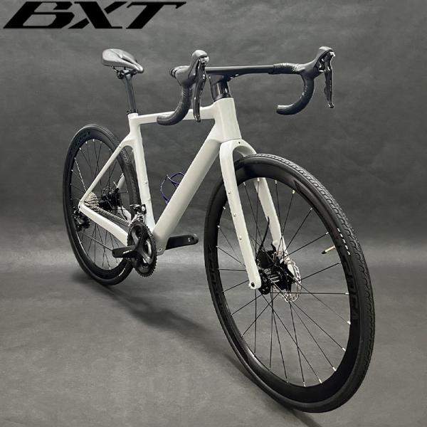 Carbon Gravel Bike With Disc Brake Full Hidden Cable Road Bike 700C Shimano Group Set