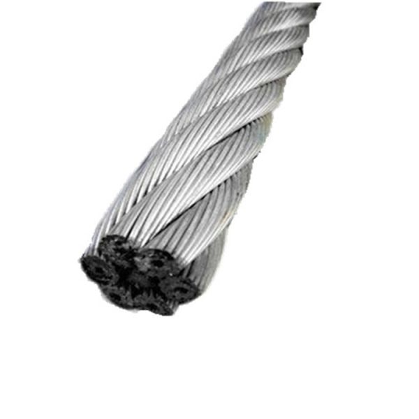 Cable de acero galvanizado por inmersión en caliente de 12 mm de diámetro 7x19 para teleférico