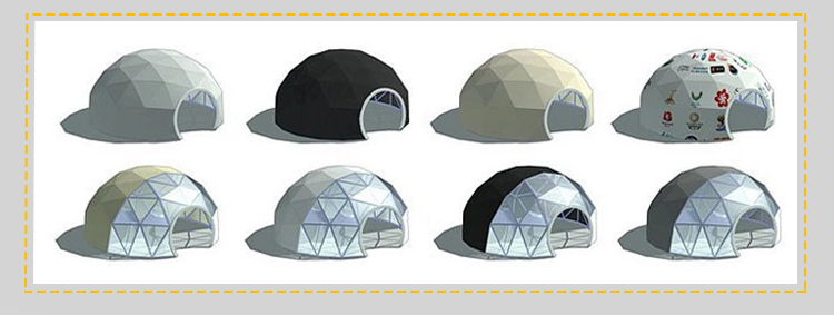 Размер 10м Надувная купольная палатка Взрывная палатка Иглу