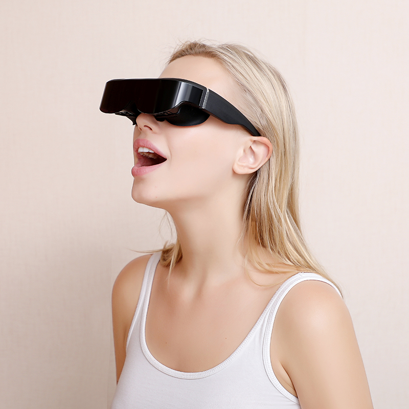 Разделенные стекла FOV VR дюйма 3860PPI 40° HMD 1.65W 200 видео- с USB c