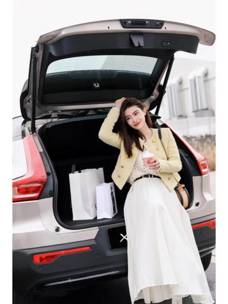 78kWh Battery Capacity Dual Motor Four-Wheel Drive Mobile APP Remote Control Electric SUV Cars VOL-VO XC40 RECHARGE AWD