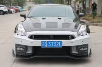 Nissan GTR Carrosserie en fibres de carbone Kit GTR r35 Mise à niveau 2024nismo style avant et arrière spoilers de pare-chocs pare-chocs de capot