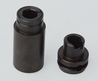 Feeding Mouth CNC Precision Turned Parts Acidproof Black Finishing