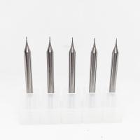 1fl Carbide Micro End Mill Cutters For Aluminum Jewelry Uncoated 30degree
