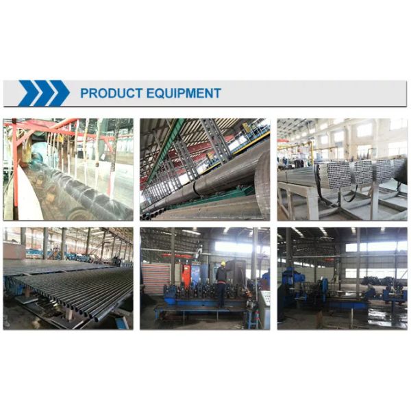 Трубка трубы 50mm круглая ERW Gi OEM A36 SS400 ST372 стальная слабая стальная