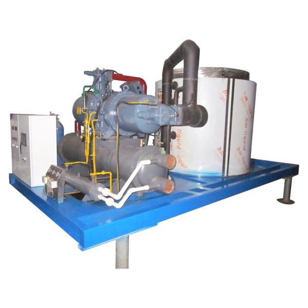 15T/ 24H Automatic Flake Ice Machine For  Deep - Sea Fishing  ,  Meat Processing