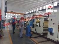 El doble hizo frente a la máquina de la laminación de la capa de la cinta adhesiva con el sistema de enfriamiento rápido
