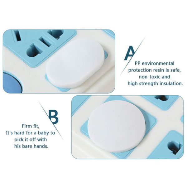 ROHS Child Safety Outlet Plugs Protector Wall Socket Covers
