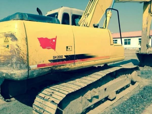 Used sumitomo sh200-3 excavator for sell