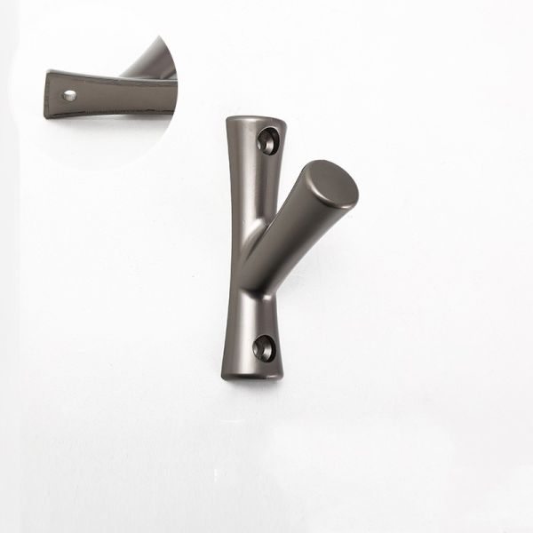 Liga de zinco de prata do chifre galvaniza botões da mobília 56mm para o armário