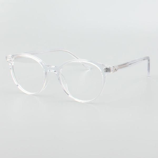 Unisex Round Retro Anti Blue Light Acetate Optical Frame