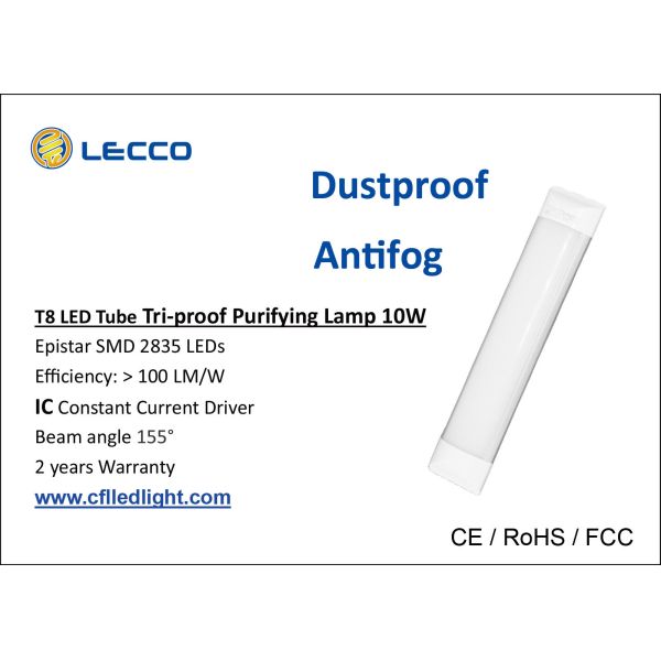 Residential Lighting SMD 2835 T8 LED Tube Light Bulbs / Led Flourescent Tube Replacement