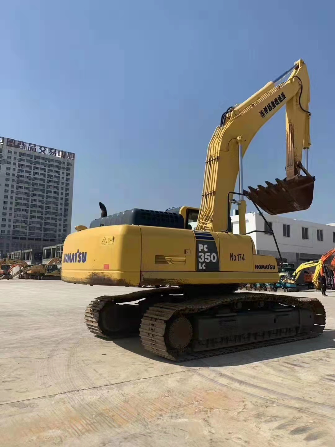 Предварительно приобретенный Crawler Digger PC 350 2015 Модель с 600 мм шириной обуви и годовой гарантией