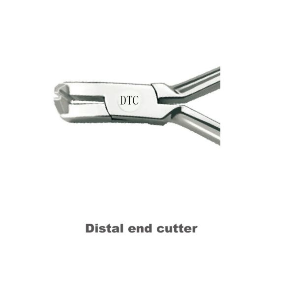 CE Certified Stainless Steel DTC Ortho Dental Metal Pliers for Safe Distal End Cutting