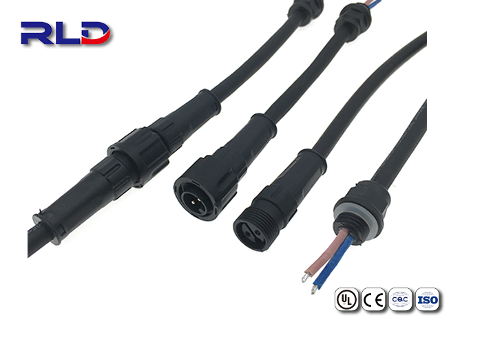 Линия соединитель водоустойчивого кабельного соединителя M12 M15 M16 на открытом воздухе