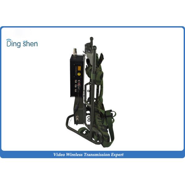 Backpack Live COFDM Video Receiver 80km Transmission 8MHz