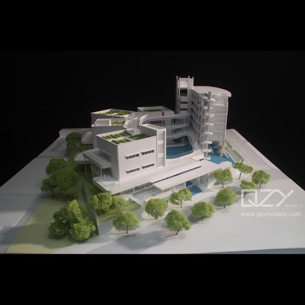 SZAD 1/100 Modelo de jardim de infância Modelos arquitetônicos em miniatura