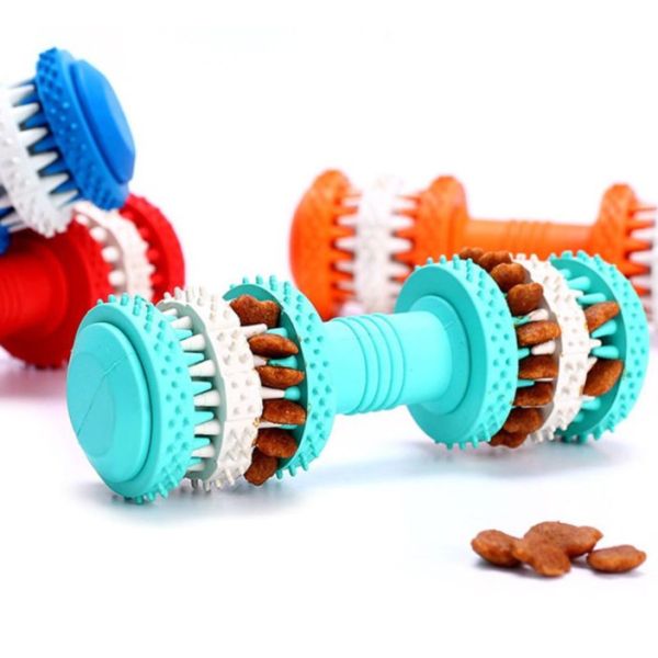 Puzzle Toy For Dogs Teeth Cleaning Traning de QI d'animal familier du caoutchouc naturel