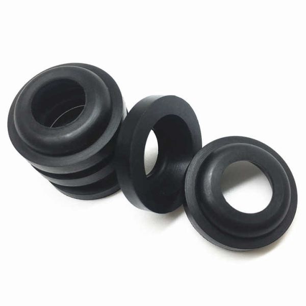 Excellent Abrasion Resistance Black Rubber Grommet For Various Applications