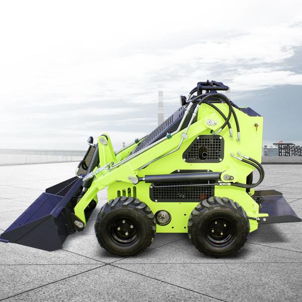 Força de elevação máxima de 375 kg Max Crawler Skid Steer Loader Chinese Mini Sliding Loaders