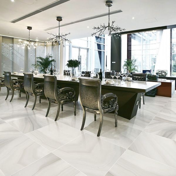 Living Room Marble Look Porcelain Tile Absorption Rate Less Than 0.05%