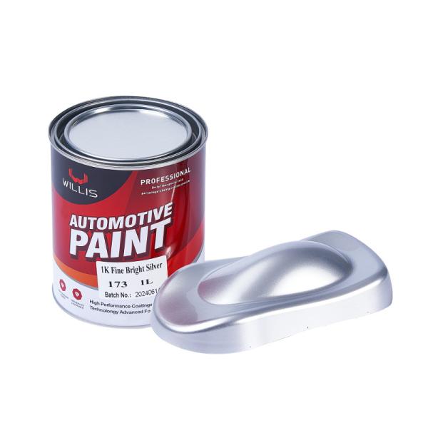 Scratch Resistant Silver Metallic Automotive Paint Long Lasting 2 Years Shelf Life Metallic Automotive Paint