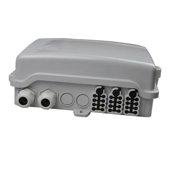 Outdoor Waterproof FTTH Fiber Optic Distribution Box for Easy Wall/Pole Installation