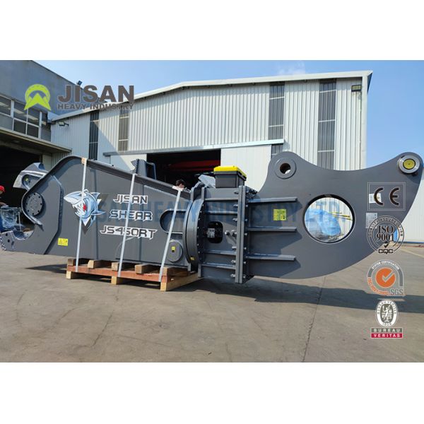 20-48 Ton Excavator Demolition Machine Scrap Metal Shear For Heavy Steel