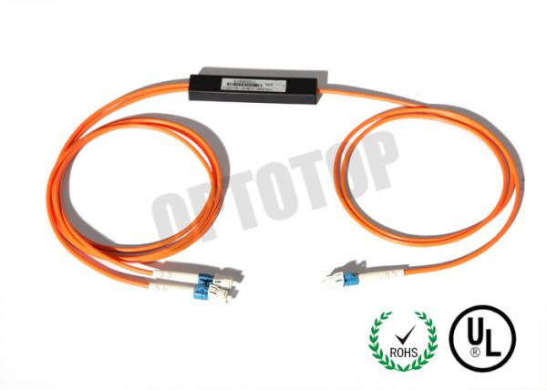 3 mm 1 m Fused Fiber Coupler OM 3 / Optical Cable Splitter For LAN PON
