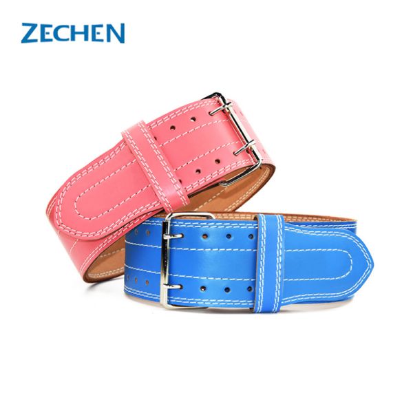 4 Inch 13mm Powerlifting Belt Genuine Cow Leather Back Support Belt Waist For Gym
