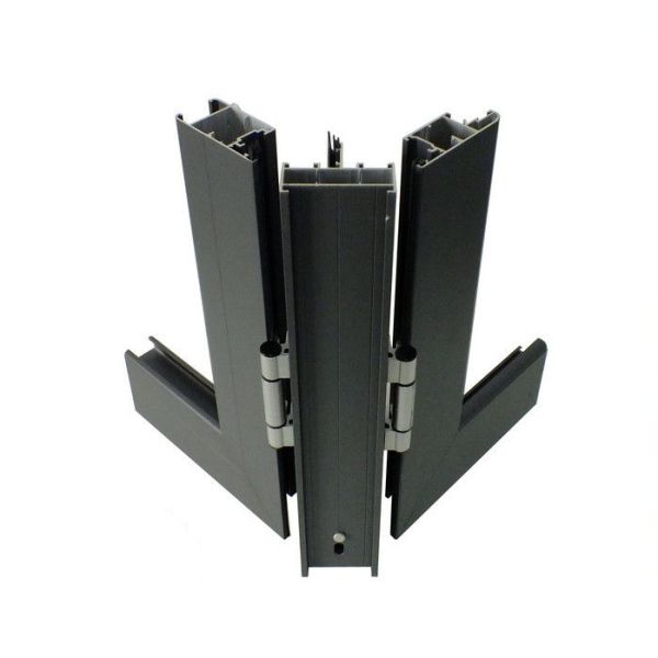 Casement Windows Aluminum Extrusion Profiles Powder Coated / Anodized Surface