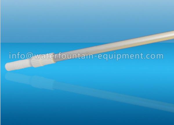 Ribbed Surface Swimming Pool Cleaning Tools Telescopic Pole Blue 9m Length